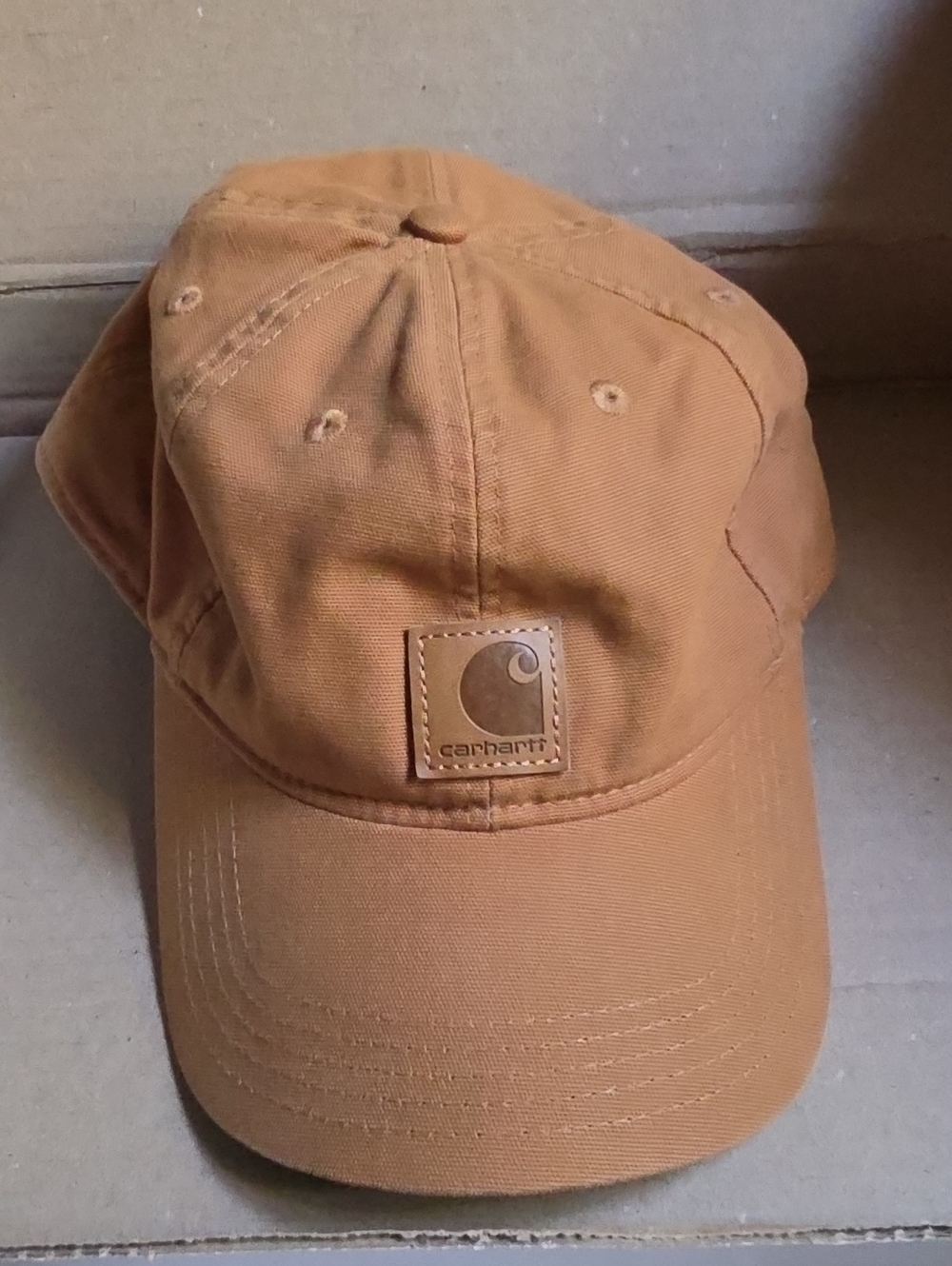 Carhartt Men’s Brown/Tan Workwear Logo Cap